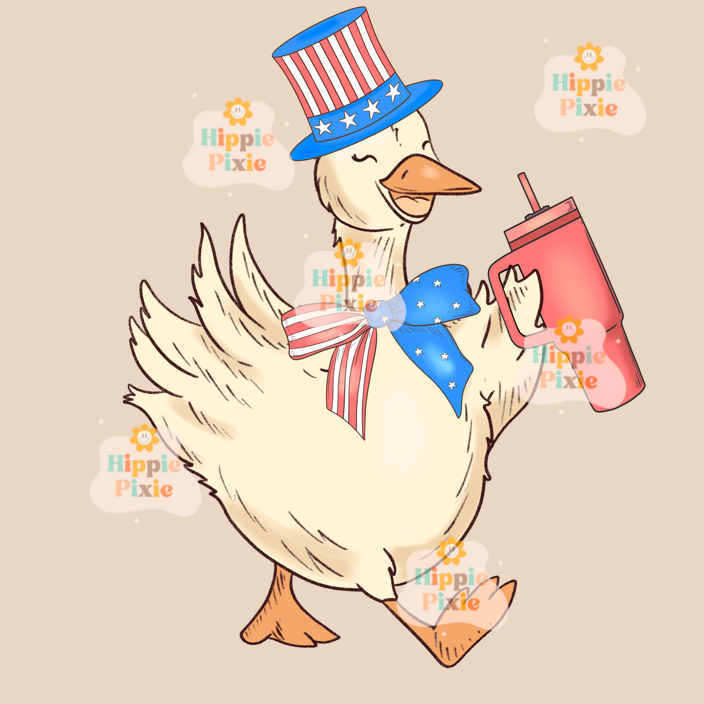Patriotic Goose
