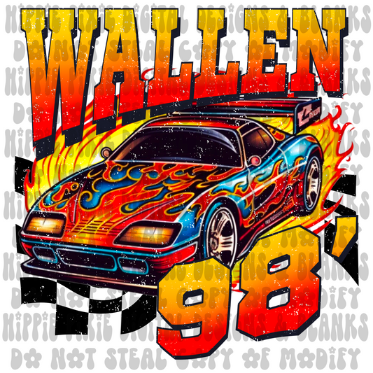 Wallen 98 Race Car