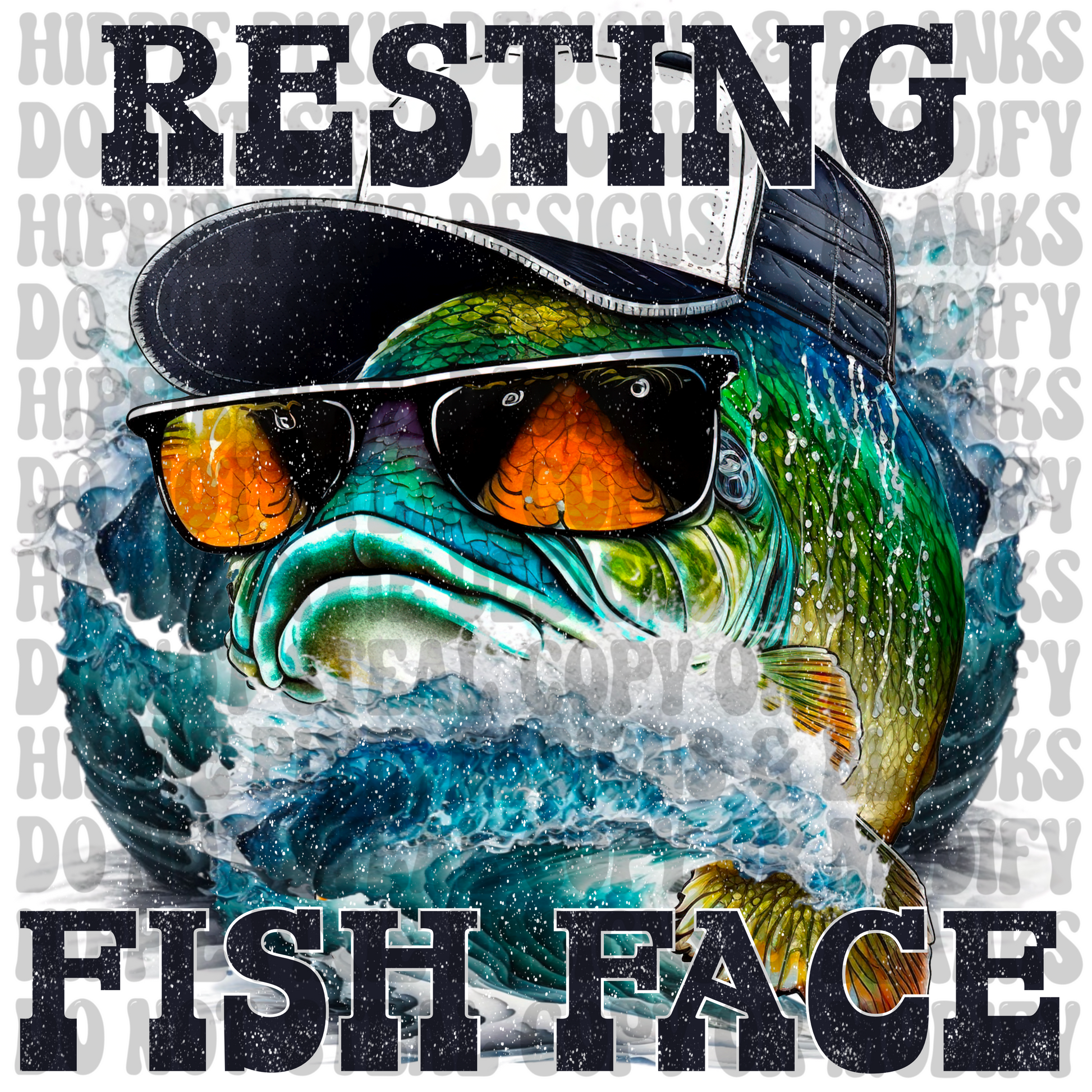 Resting Fish Face – Hippie Pixie