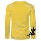 Yellow Faux Bleach Long Sleeve