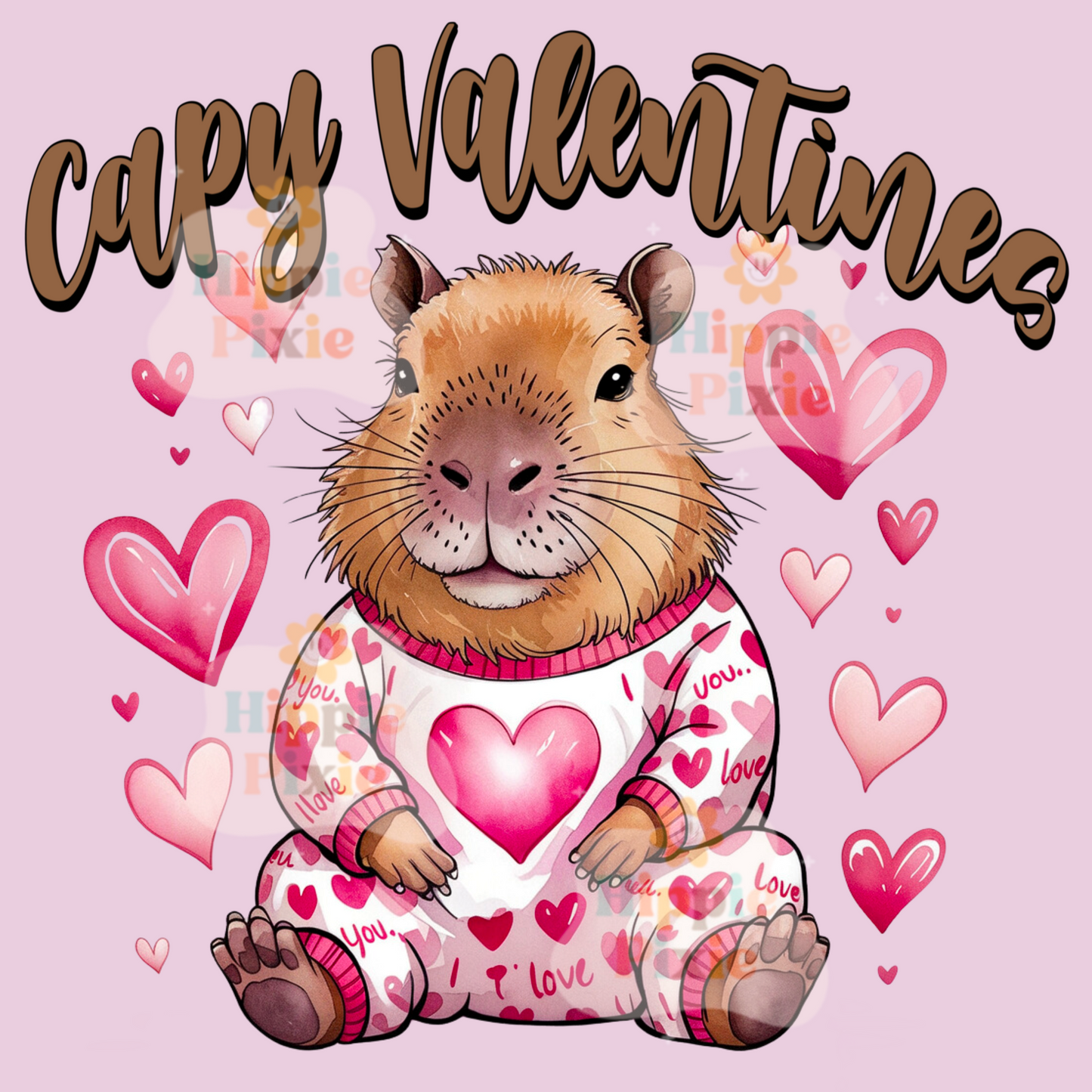 Capy Valentines